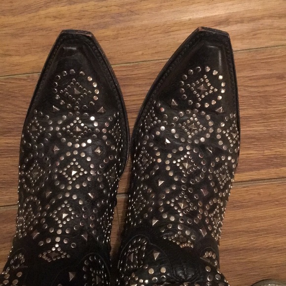 Old Gringo Difamas stud black cowgirl boot - Picture 6 of 6